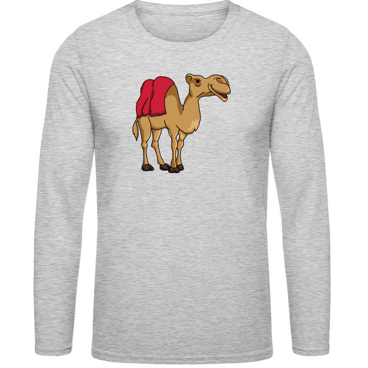 Camel Illustration Long Sleeve Shirt 0 image