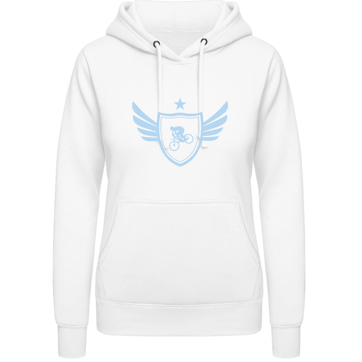 Mountain Bike Star Winged Vrouwen Hoodie contain pic