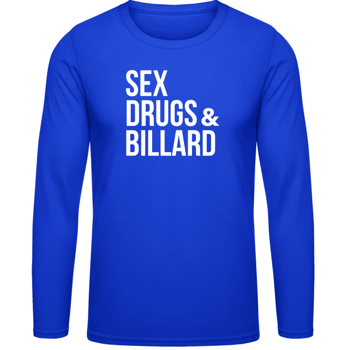 Sex Drugs And Billiards Shirt met lange mouwen contain pic