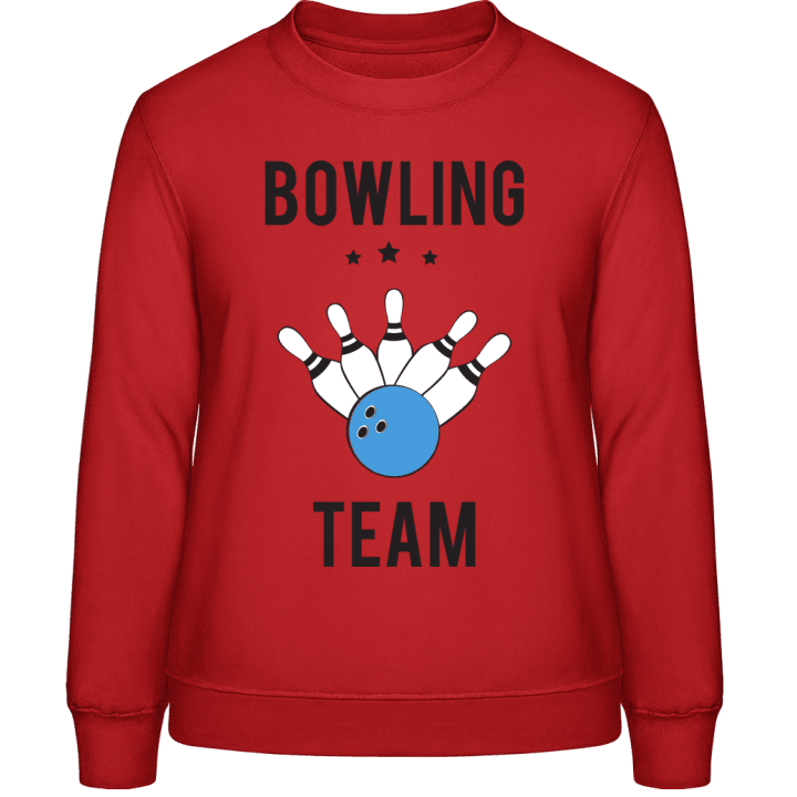 Bowling Team Strike Genser for kvinner contain pic