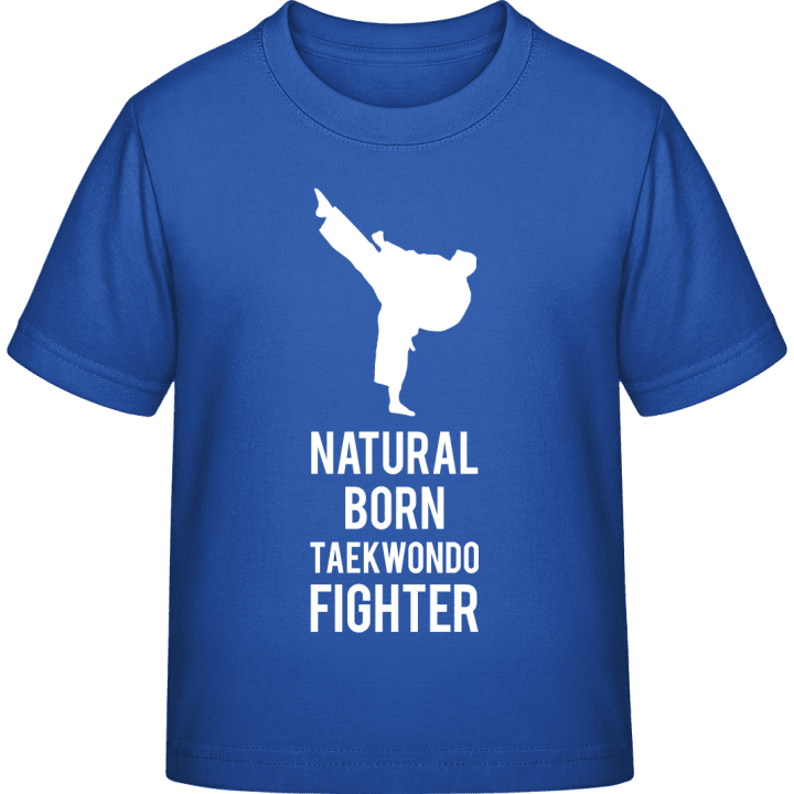Natural Born Taekwondo Fighter Kinderen T-shirt contain pic