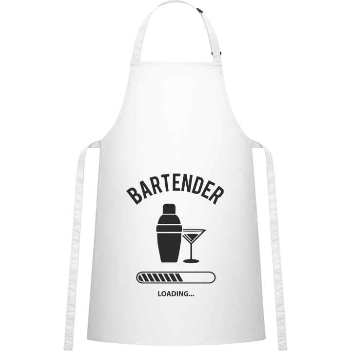 Bartender Loading Delantal de cocina contain pic