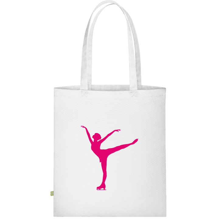 Ice Skater Silhouette Stofftasche 0 image