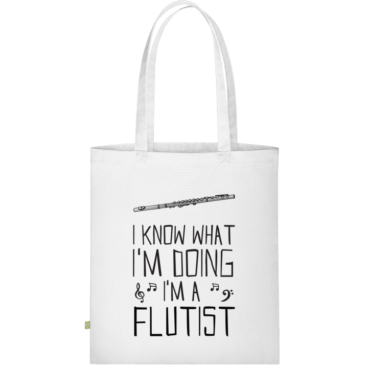 I Know What I´m Doing I´m A Flutist Väska av tyg contain pic