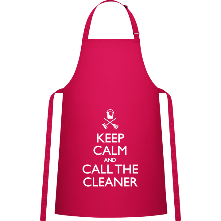 Keep Calm And Call The Cleaner Delantal de cocina contain pic
