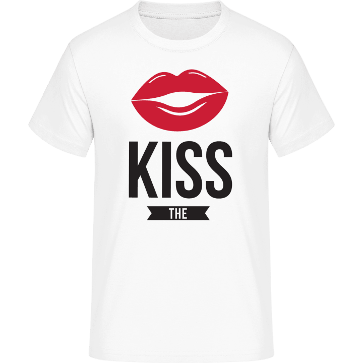 Kiss The + YOUR TEXT T-paita 0 image