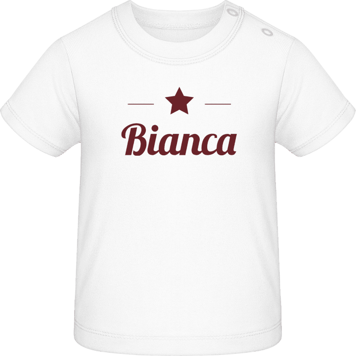 Bianca Star Maglietta bambino contain pic
