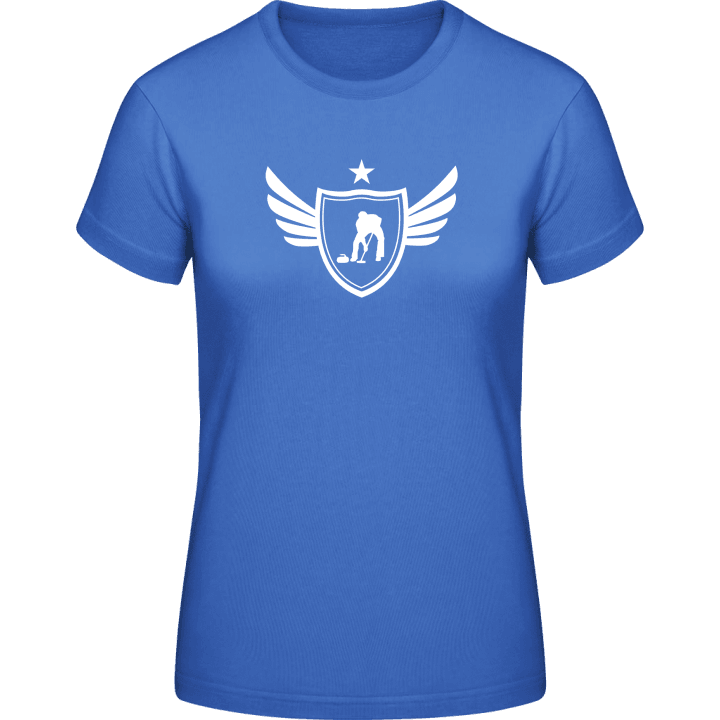 Curling Star T-shirt pour femme contain pic