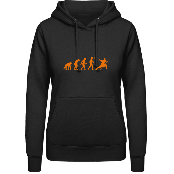 Kung Fu Evolution Vrouwen Hoodie contain pic