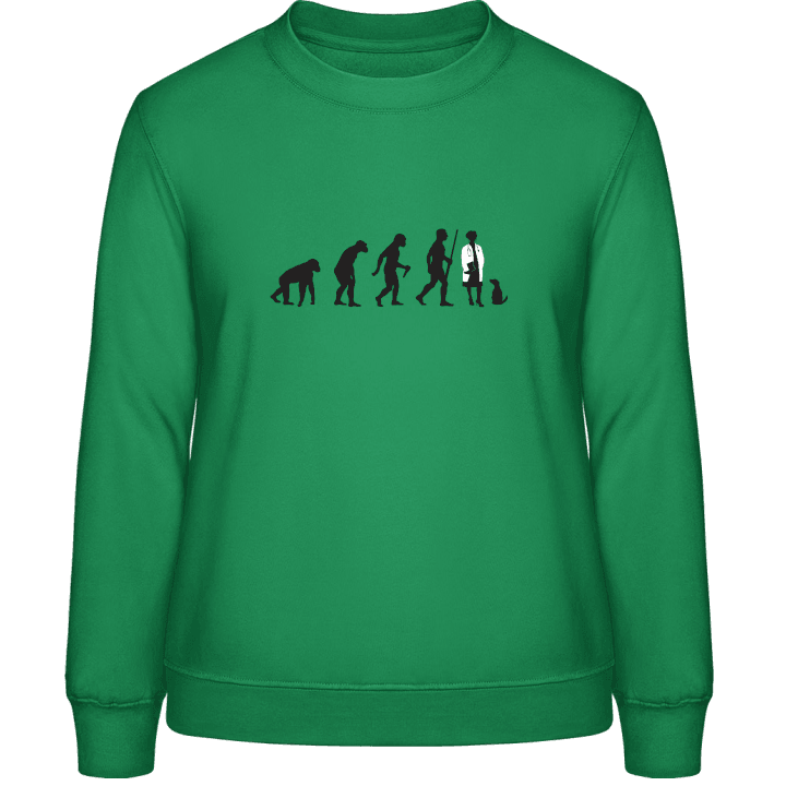Female Veterinarian Evolution Sweatshirt för kvinnor contain pic