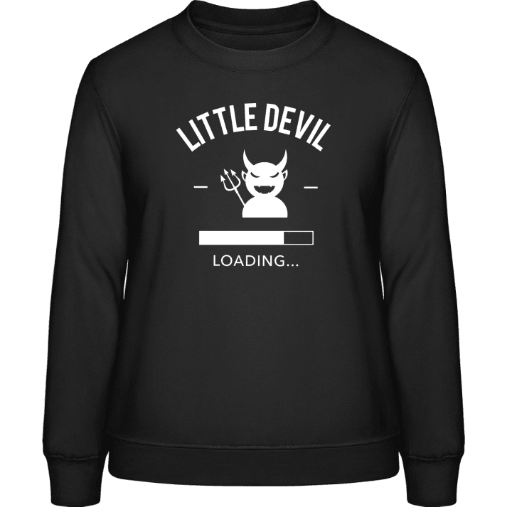 Little devil loading Women Sweatshirt contain pic