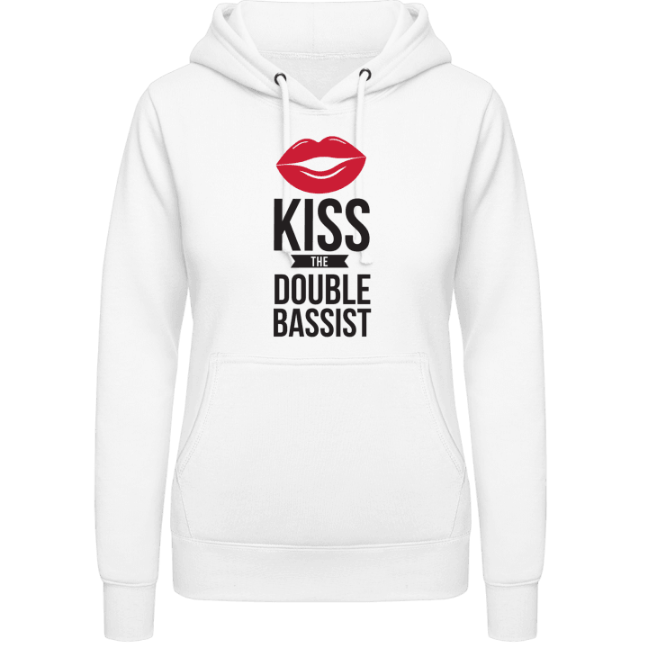 Kiss The Double Bassist Hoodie för kvinnor contain pic
