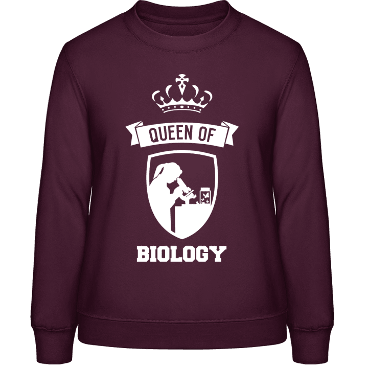 Queen Of Biology Sudadera de mujer contain pic