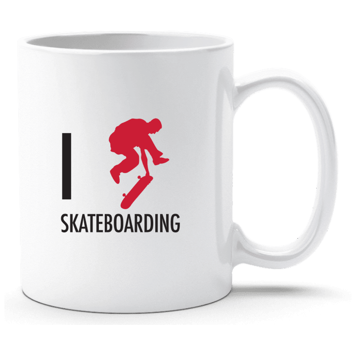 I Love Skateboarding Beker contain pic