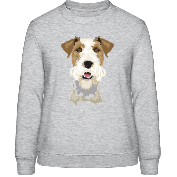 Fox Terrier Head Realistic Women Sweatshirt 0 image