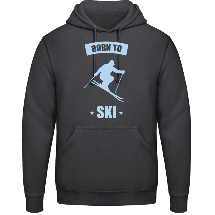 Born To Ski Sudadera con capucha contain pic