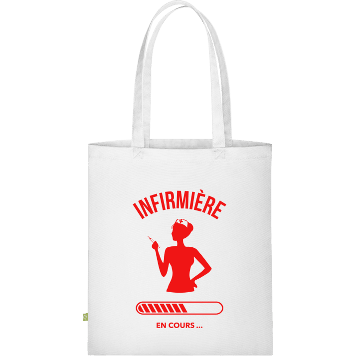 Infirmière en cours Stofftasche contain pic