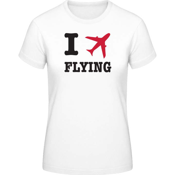 I Love Flying Frauen T-Shirt contain pic
