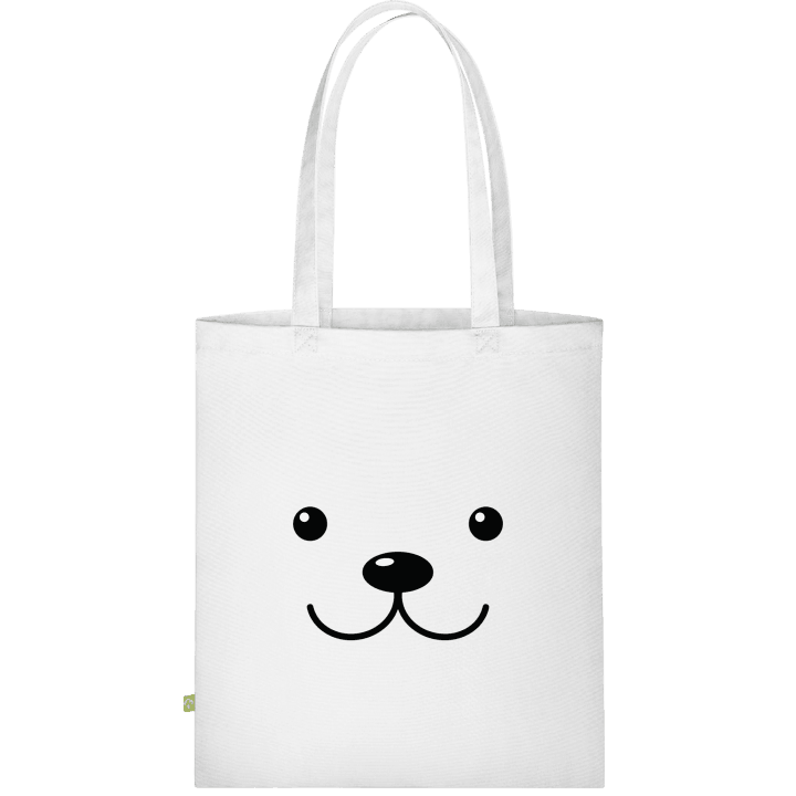 Teddy Bear Smiley Face Väska av tyg 0 image