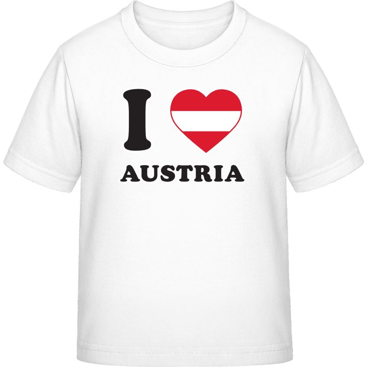I Love Austria Fan T-skjorte for barn 0 image