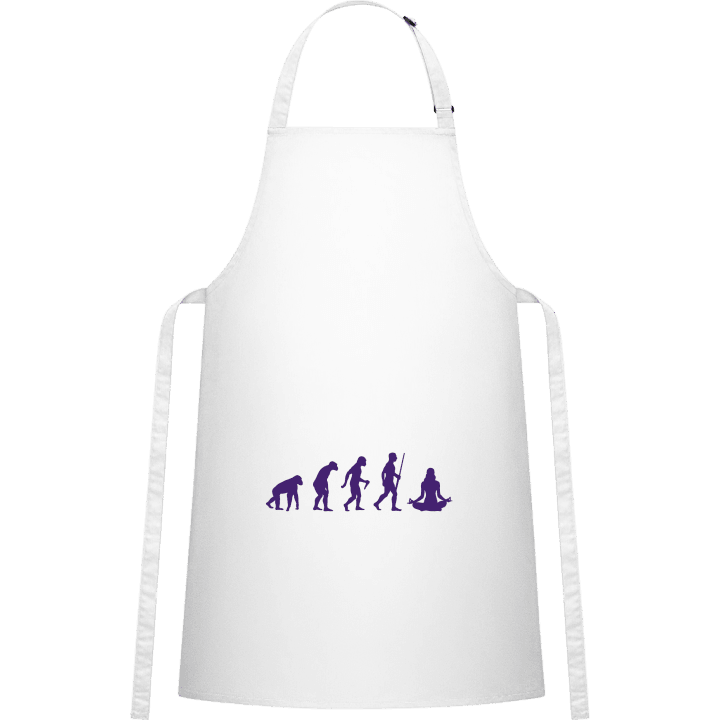 The Evolution of Yoga Förkläde för matlagning contain pic