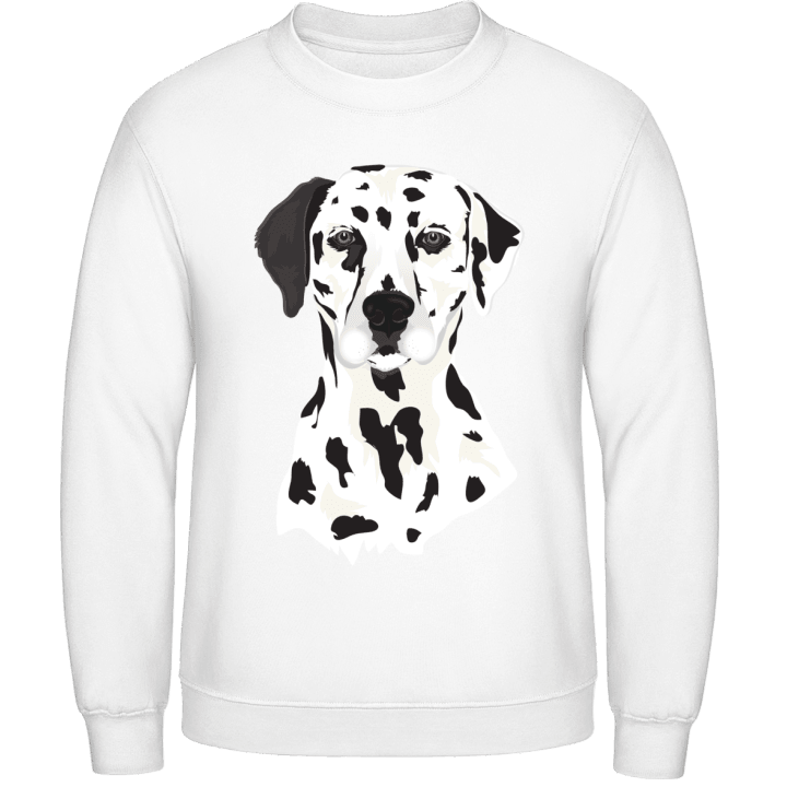 Dalmatian Head Realistic Sweatshirt 0 image