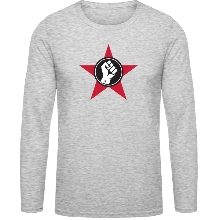 Communism Anarchy Revolution Langermet skjorte contain pic