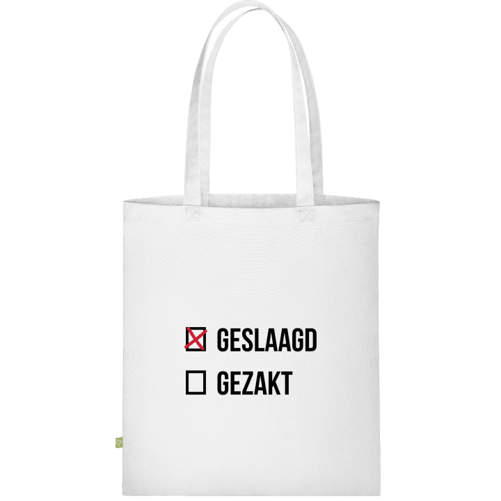 Geslaagd Gezakt Cloth Bag contain pic
