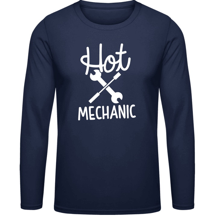 Hot Mechanic Long Sleeve Shirt contain pic