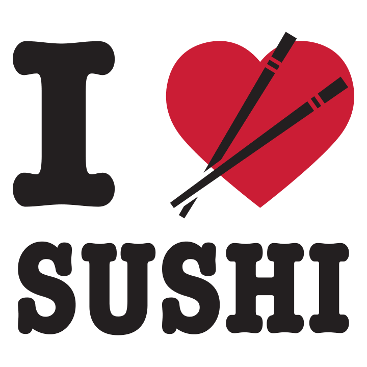 I Love Sushi Women T-Shirt 0 image