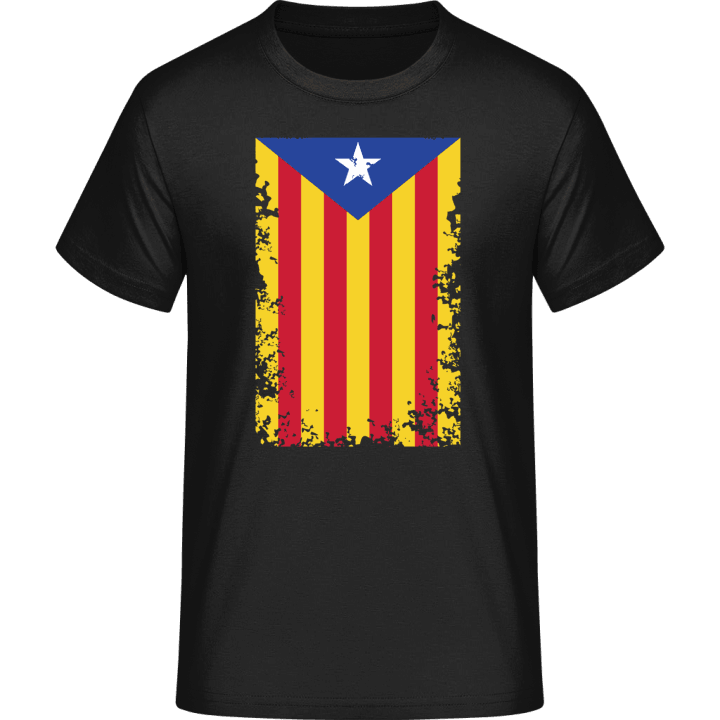 Catalan Flag Ripped T-Shirt contain pic