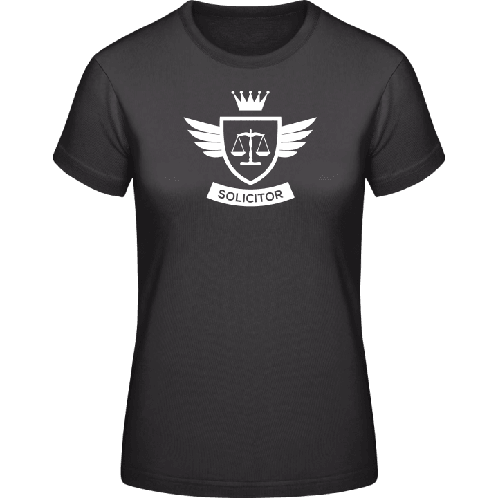 Solicitor Coat Of Arms Winged T-shirt til kvinder 0 image