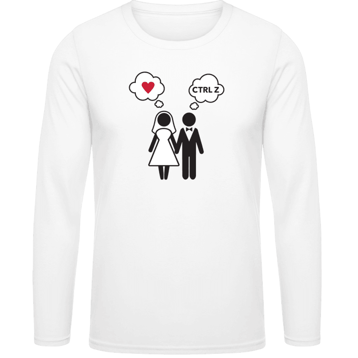 Marriage Humour T-shirt à manches longues contain pic