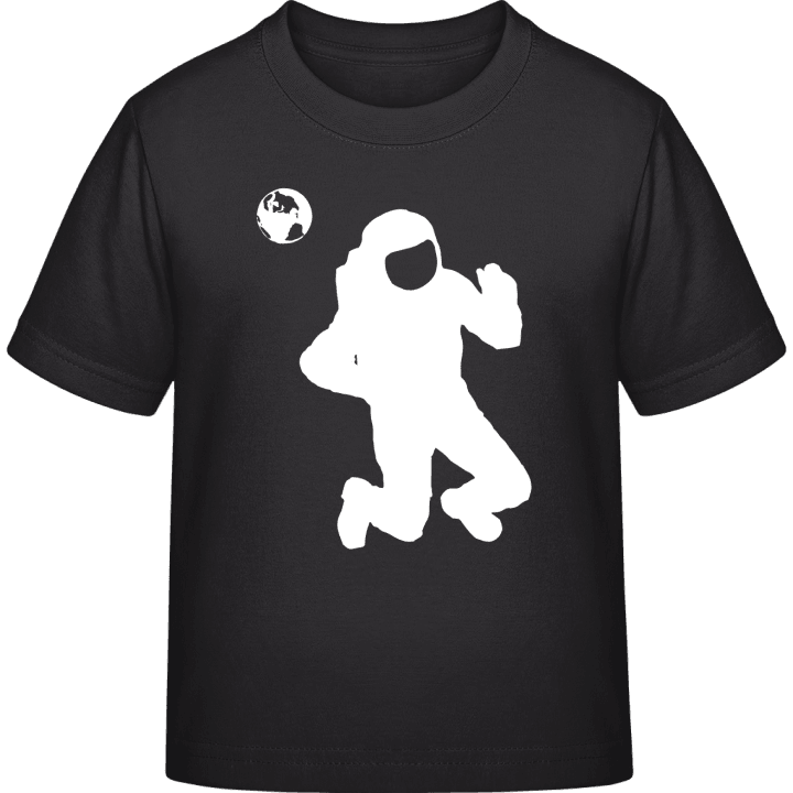 Cosmonaut Silhouette Kinder T-Shirt contain pic