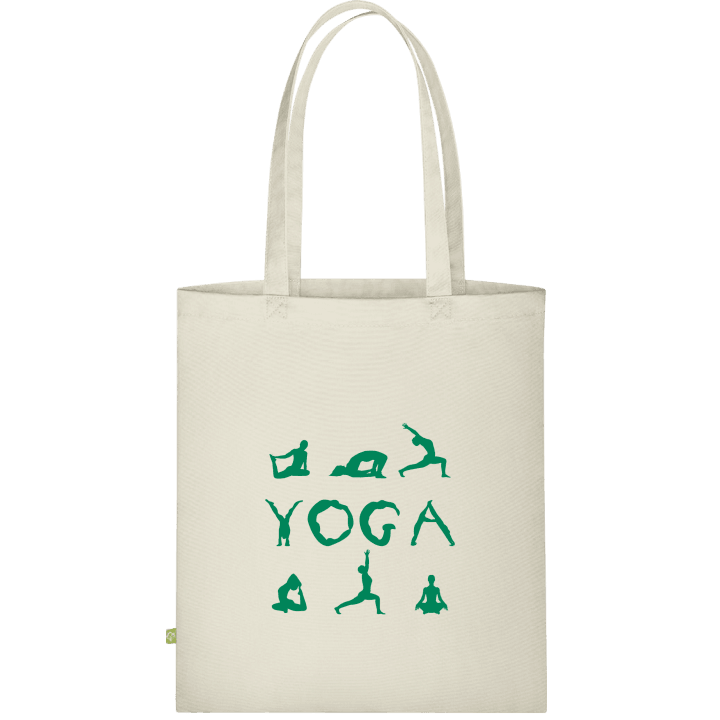 Yoga Letters Stoffen tas contain pic