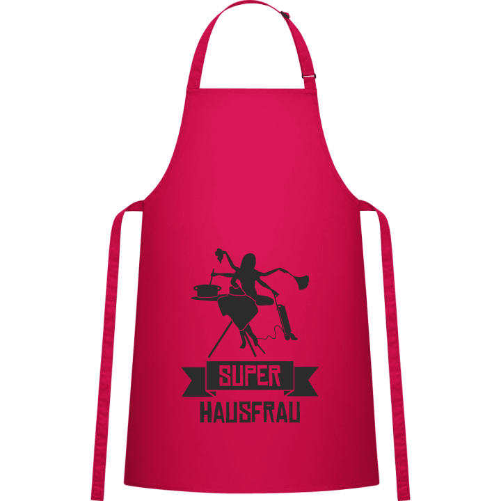 Super Hausfrau Delantal de cocina contain pic