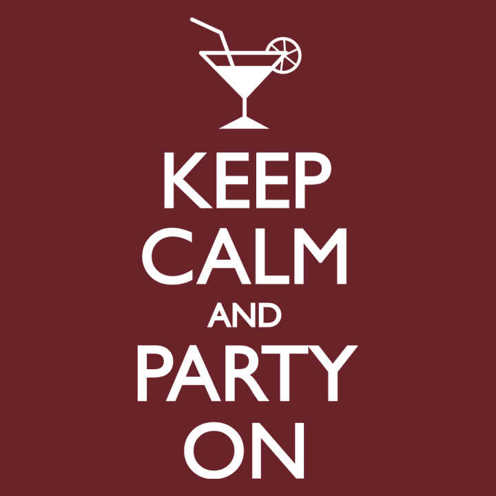 Keep Calm and Party on T-shirt för kvinnor 0 image