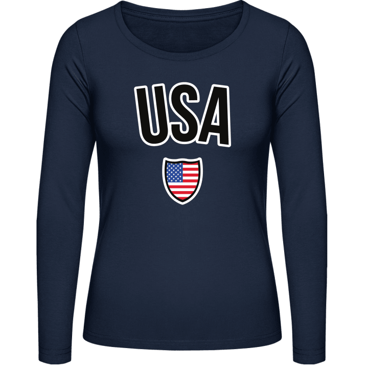 USA Fan Camicia donna a maniche lunghe 0 image