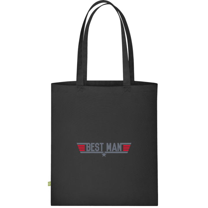 Best Man Logo Väska av tyg contain pic