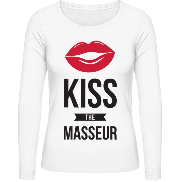 Kiss The Masseur Vrouwen Lange Mouw Shirt contain pic