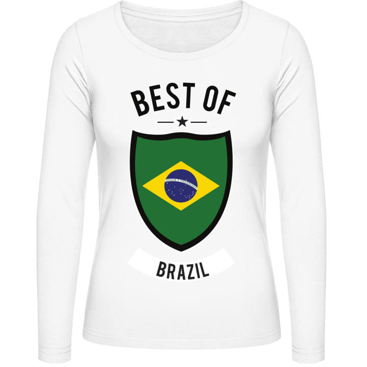 Best of Brazil T-shirt à manches longues pour femmes contain pic