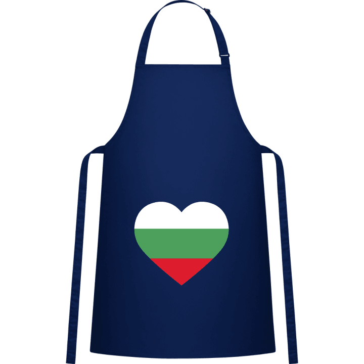 Bulgaria Heart Förkläde för matlagning contain pic