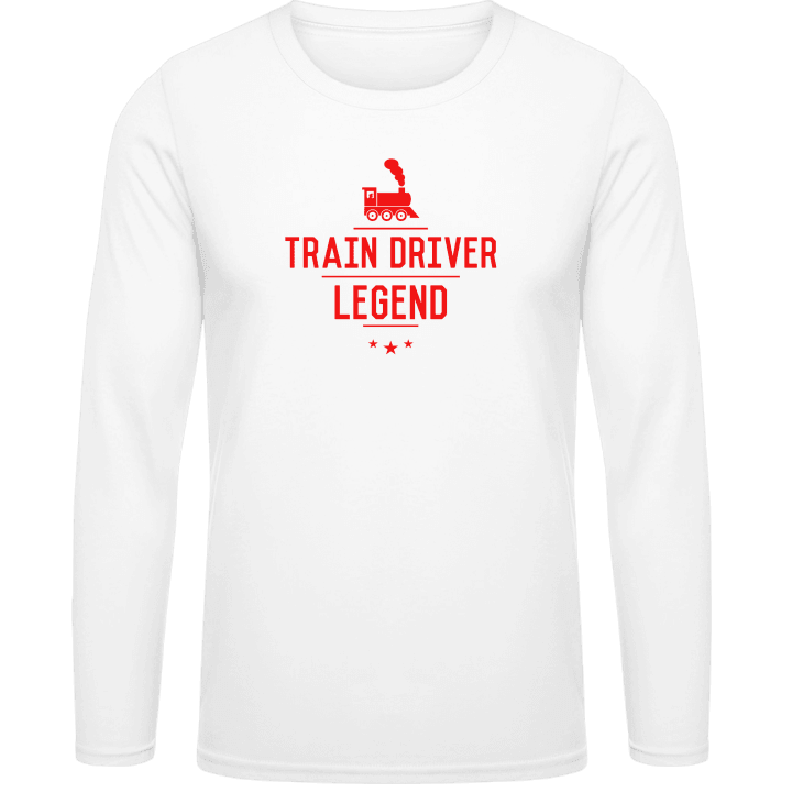 Train Driver Legend Shirt met lange mouwen contain pic