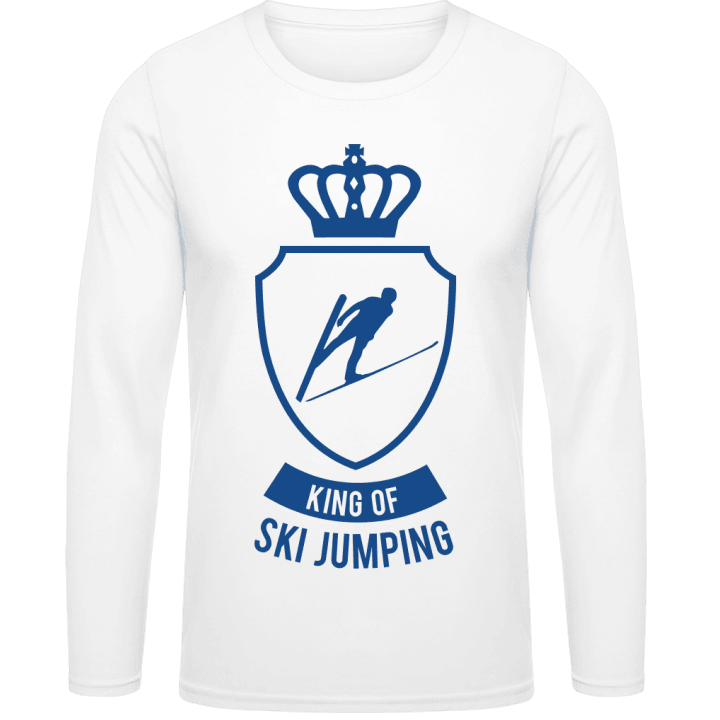 King Of Ski Jumping T-shirt à manches longues contain pic