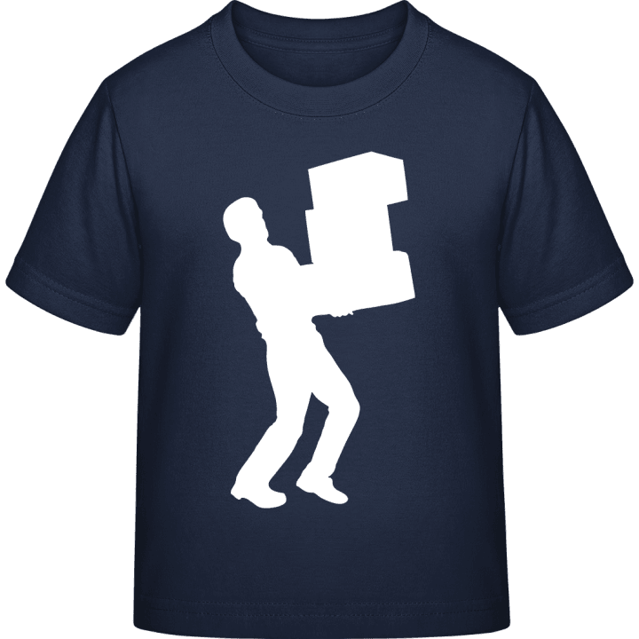 Moving Man Camiseta infantil contain pic