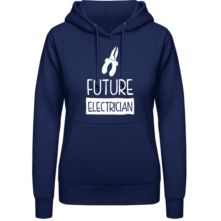 Future Electrician Design Sudadera con capucha para mujer 0 image