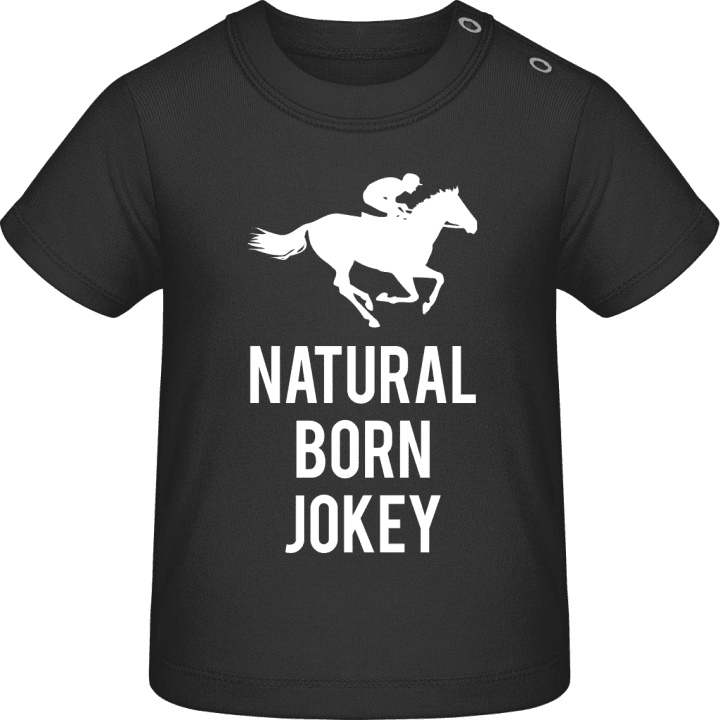 Natural Born Jokey Camiseta de bebé contain pic