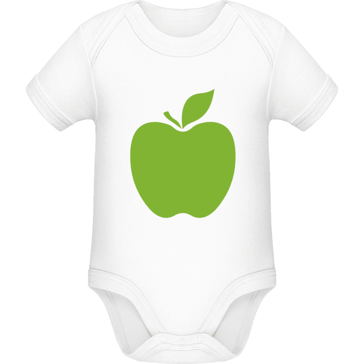 Apple Icon Baby Romper 0 image