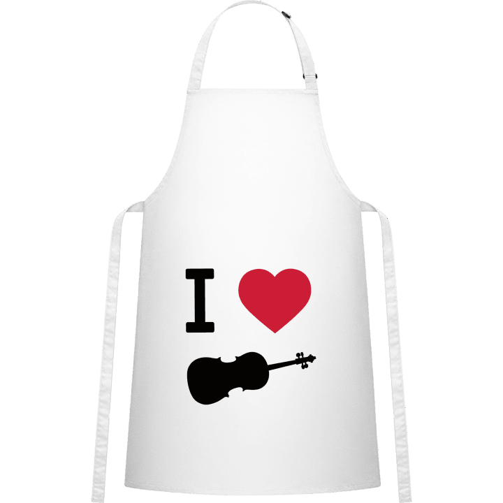 I Heart Violin Tablier de cuisine contain pic