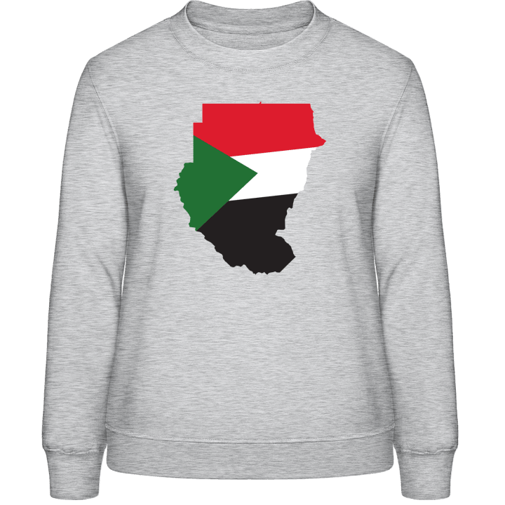 Sudan Map Sweatshirt för kvinnor contain pic